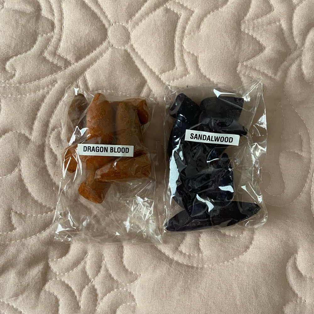 Dragon Blood and Sandalwood Incense Cones